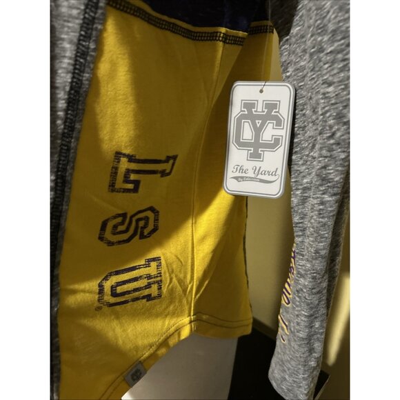 LSU Tigers Women’s Colosseum Color Blocked Tee NCAA M Team Colors NEW - Picture 5 of 10